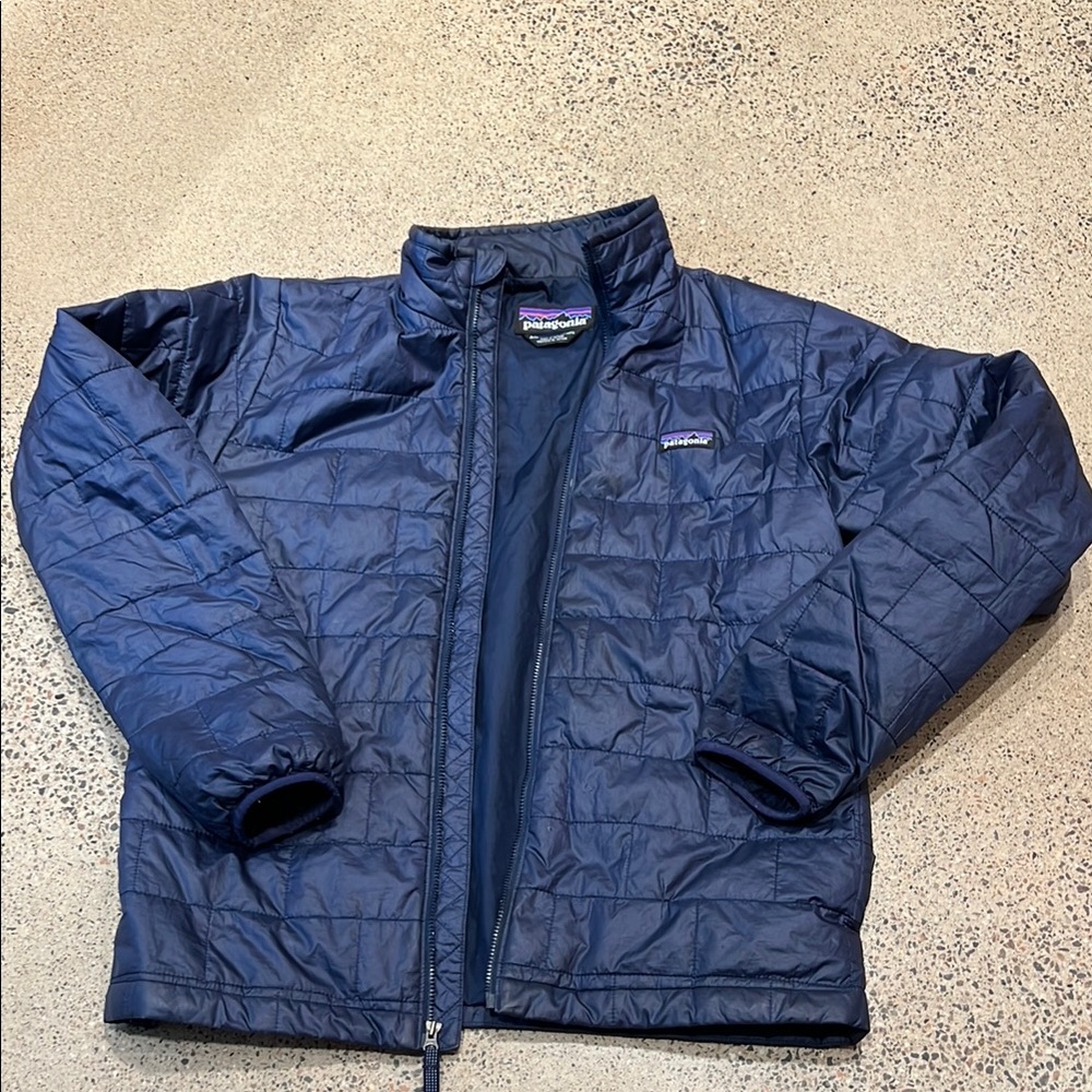 Patagonia Kids Navy Puffer Jacket